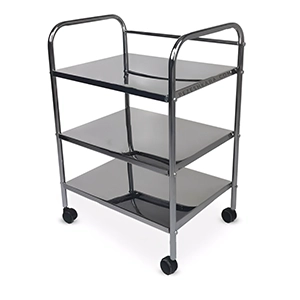 ترالی پانسمان سه طبقه استیل