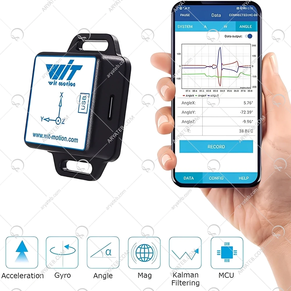 گجت آنالیز حرکتی و ماژول سه محوره