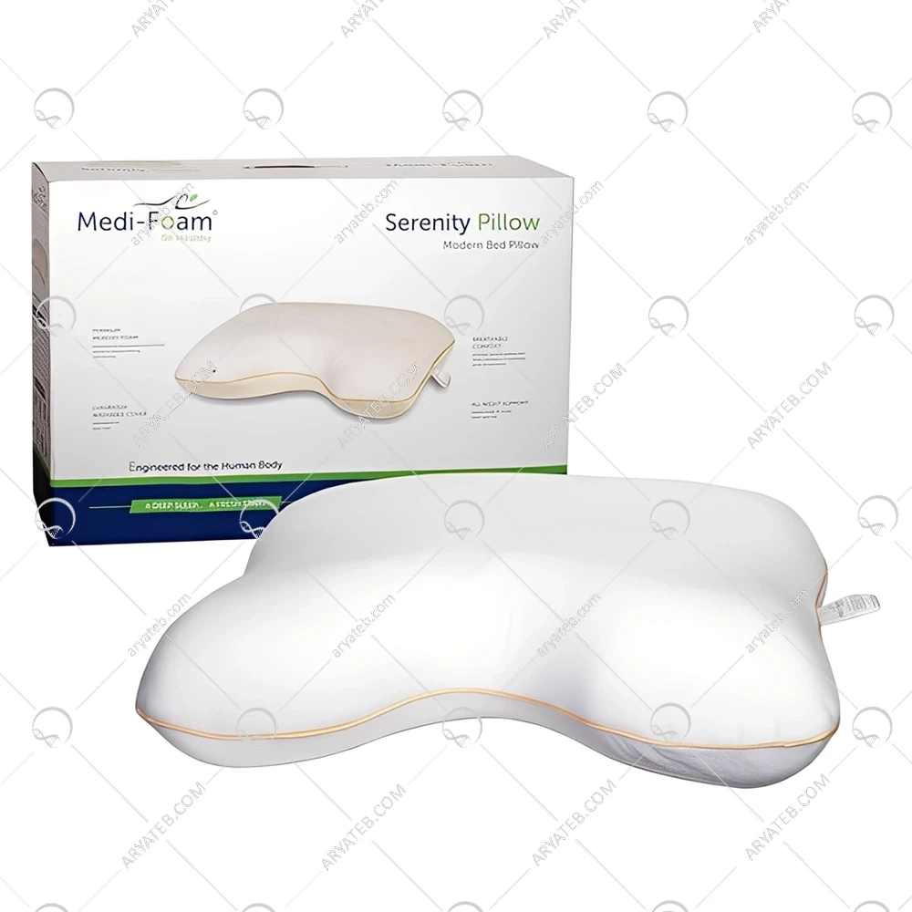 بالش مموری فوم پروانه مدی فوم