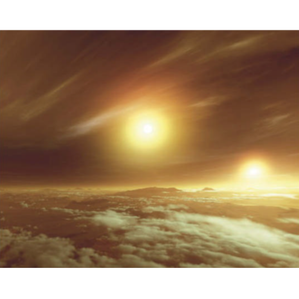 درخشش اعماق فضا