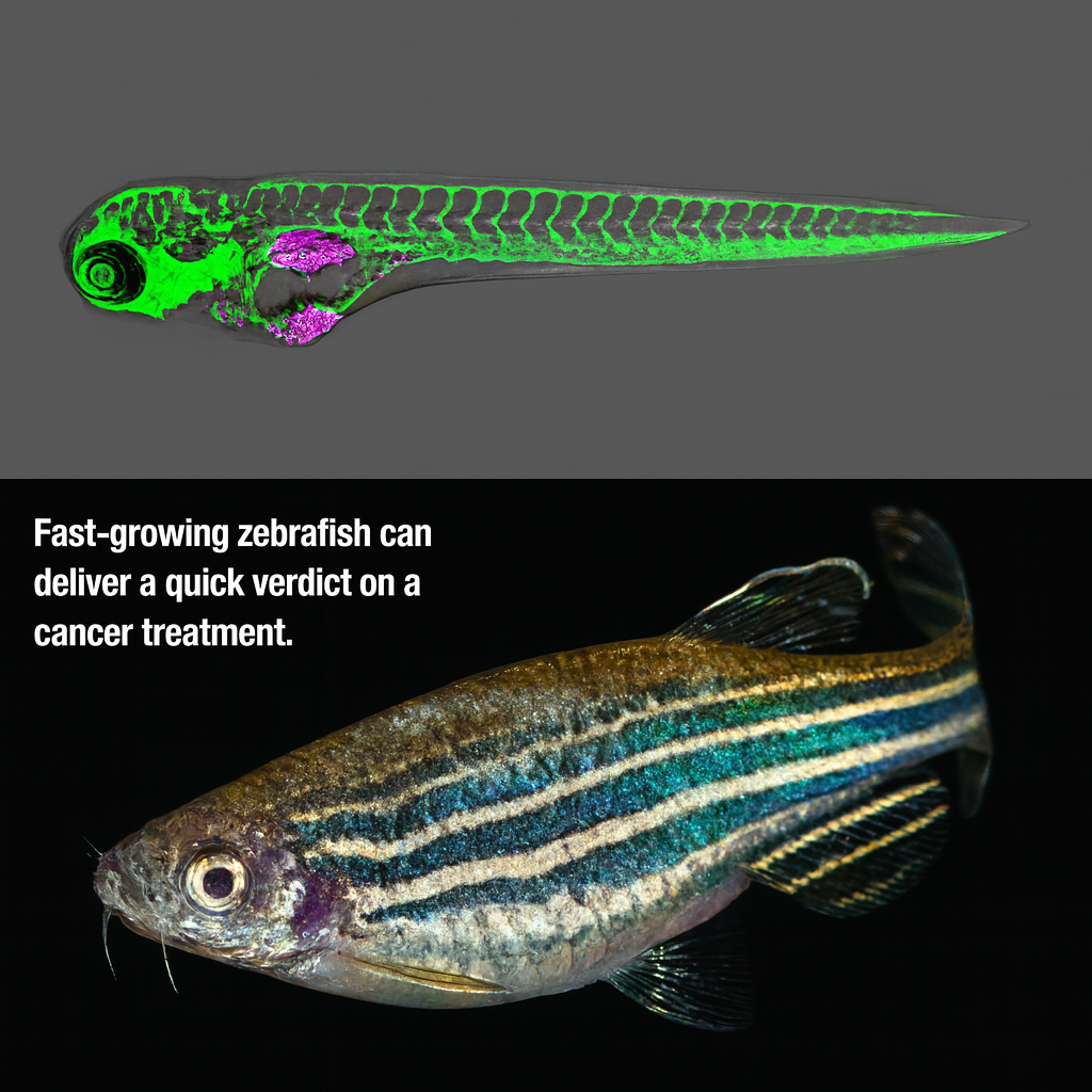آیا ماهی‌ها می‌توانند مسیر درمان سرطان را تغییر دهند؟