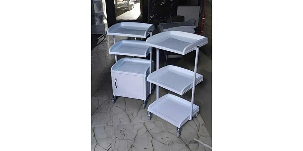 ترالی زیبایی سه طبقه ABS