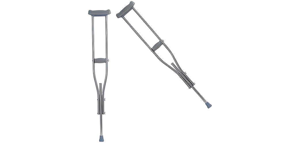 عصا زیر بغل الومينيوم بدون فوم