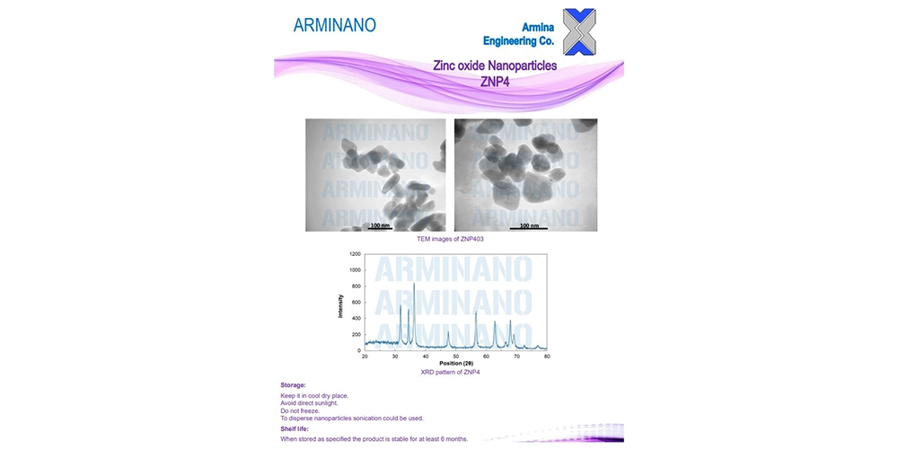 نانو پودر اکسید روی
