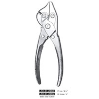 انبردست سیم چین دار جراحی