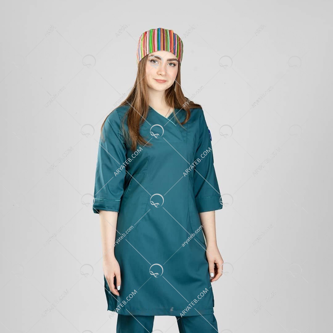 لباس اتاق عمل زنانه سبز Liberta
