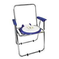 توالت فرنگی مبله تاشو کرم