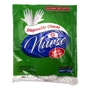 دستکش یکبار مصرف نرس Nurse