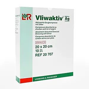 پانسمان ذغال فعال نقره دار ولیوکتیو ای جی لوهمن روشه