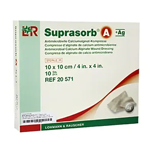 پانسمان آلژینات نقره دار سوپرازورب ای جی لوهمن روشه
