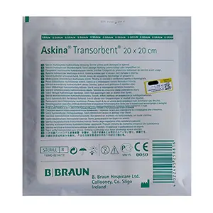 پانسمان فوم هیدروژل آسکینا ترانسوربنت بی بران