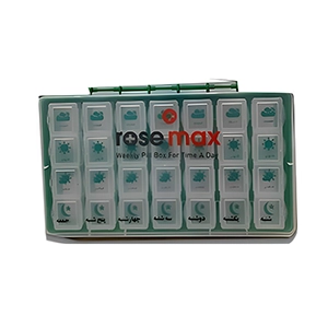 نگهدارنده قرص روزانه و هفتگی