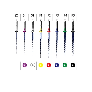 کیت فایل روتاری آبی اینجی دنتال Action Blue