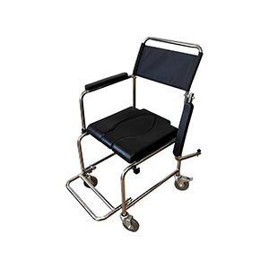 ویلچر چهار چرخ کوچک با کفی طبی ضد آب