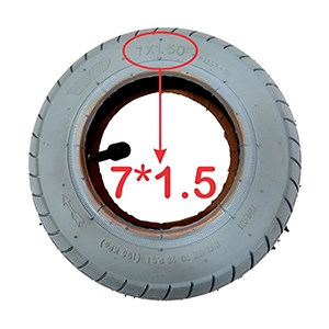 لاستیک چرخ جلو ویلچر