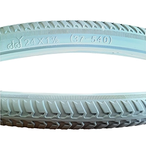 لاستیک توپر چرخ عقب ویلچر آج دار