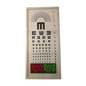 چارت بینایی سنجی دیجیتال