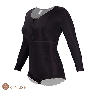 گن لیپوساکشن شورتی آستین دار زنانه استایلیش کد 13252