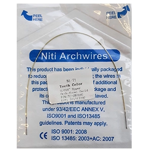 آرچ وایر استیل ضد زنگ رنگ دندانی چینی