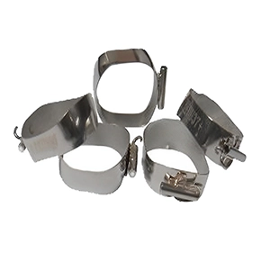 بند ارتودنسی فک پایین راست Edgewise 0.022 ساده هلال T.S.H