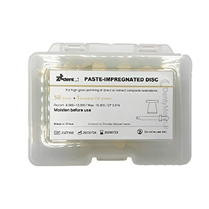 دیسک پالیش نمدی آغشته به خمیر  Zt dental