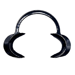 دهان باز کن دو طرفه مشکی Type C