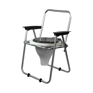 توالت فرنگی مبله تاشو آلومينيومی