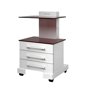 سرویتور 3 کشو با شیشه رنگی