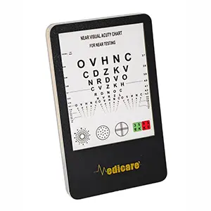 چارت بینایی سنجی نزدیک بینی