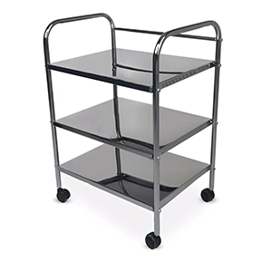 ترالی پانسمان سه طبقه استیل