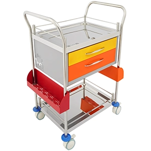 ترالی دو کشو درب گالوانیزه